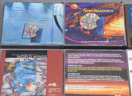 various-Large selection sample CD/DVD-ROMs